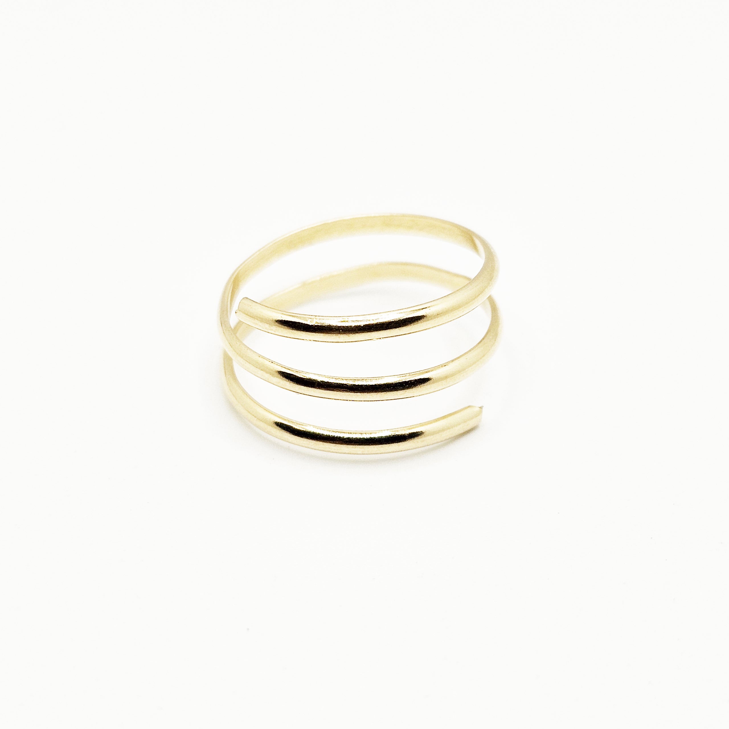 Gold Swirl Ring